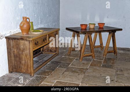 König Heinrich VIII.'s Küchen im Hampton Court Palace, Richmond upon Thames, Surrey, London, England, Vereinigtes Königreich. 22. April 2023 Stockfoto