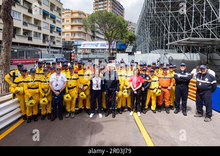 Während des 2023. Monaco ePrix, 7. Treffens der ABB FIA Formel E Weltmeisterschaft 2022-23, auf der Circuit de Monaco vom 4. Bis 6. Mai 2023 in Monaco - Photo Marc de Mattia / DPPI Stockfoto