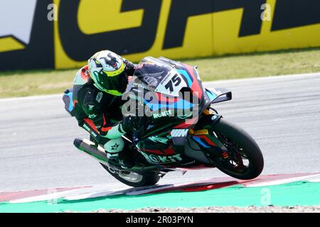 6. Mai 2023: Circuit de Barcelona, Catalunya, Barcelona, Spanien: FIM-Superbike-Weltmeisterschaft Barcelona 2023: Rennen 1, Stockfoto