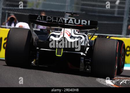 Miami, USA. 06. Mai 2023. Nyck de Vries (NLD) AlphaTauri AT04. Formel-1-Weltmeisterschaft, Rd 5, Miami Grand Prix, Samstag, 6. Mai 2023. Miami International Autodrome, Miami, Florida, USA. Kredit: James Moy/Alamy Live News Stockfoto