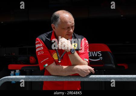 Miami, USA. 6. Mai 2023. Frederic Vasseur (FRA, Scuderia Ferrari), F1 Grand Prix von Miami am Miami International Autodrome am 6. Mai 2023 in Miami, Vereinigte Staaten von Amerika. (Foto von HIGH TWO) dpa/Alamy Live News Stockfoto