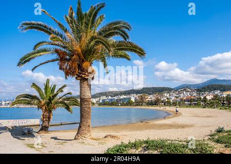 Rethimnon Beach, Rethymno, Kreta, Griechenland Stockfoto