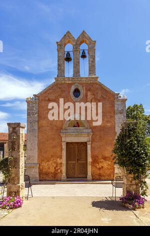 Kloster Agios Georgios (St. George), Karydi, Apokoronas, Kreta, Griechenland Stockfoto