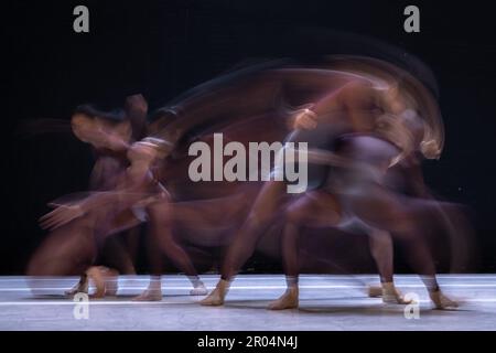 A Festival of Korean Dance 2023 präsentiert: Mechanismus von Jaeyoung Lee. A Festival of Korean Dance ist jetzt im 6. Jahr der Darbietungen in London in Großbritannien. Stockfoto