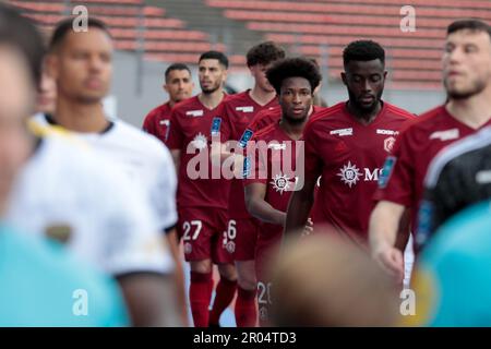 ©PHOTOPQR/LE DAUPHINE/Grégory YETCHMENIZA ; Annecy ; 06/05/2023 ; Gregory Yetchmeniza / LE DAUPHINE LIBERE / Photopqr ANNECY (HAUTE-SAVOIE) LE 6 MAI 2023 FOOTBALL / LIGUE 2 / FC ANNECY - DIJON sur notre Foto : Moeise Dion Stockfoto