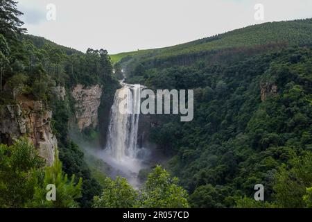 Karkloof-Wasserfall in midlands Meander KZN South africa Stockfoto