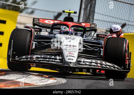 Miami, Florida, USA. 04/07. Mai 2023 Weltmeisterschaft F1. F1 Grand Prix von Miami. Nr. 22, Yuki TSUNODA, JAP, Team Scuderia Alpha Tauri, AT04, Honda RBP Stockfoto