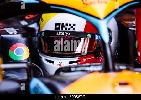 04 NORRIS Lando (gbr), McLaren F1 Team MCL60, Action während des Formel 1 Crypto.com Miami Grand Prix 2023, 5. Runde der Formel-1-Weltmeisterschaft 2023 vom 05. Bis 07. Mai 2023 auf dem Miami International Autodrome in Miami Gardens, Florida, Vereinigte Staaten von Amerika - Foto Antonin Vincent/DPPI Kredit: DPPI Media/Alamy Live News Stockfoto