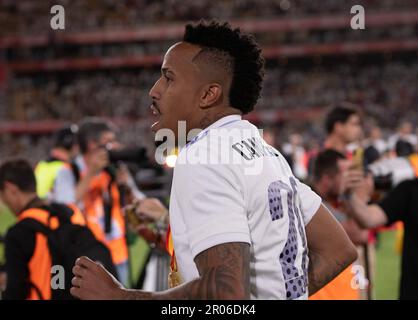 Sevilla, Spanien. 06. Mai 2023. 6. Mai 2023; Estadio de La Cartuja Stadium, Sevilla, Spanien, Spanisches Fußballfinale Copa del Rey, Real Madrid gegen Osasuna; Militao 900/Cordon Press Credit: CORDON PRESS/Alamy Live News Stockfoto