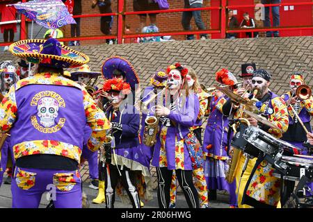 Oakwell Stadium, Barnsley, England - 7. Mai 2023 - während des Spiels Barnsley gegen Peterborough United, Sky Bet League One, 2022/23, Oakwell Stadium, Barnsley, England - 7. Mai 2023 Guthaben: Arthur Haigh/WhiteRosePhotos/Alamy Live News Stockfoto