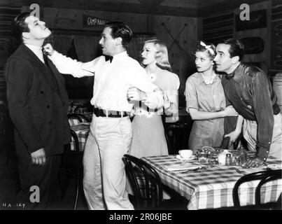 JACK CARSON DOUGLAS FAIRBANKS JR. GINGER ROGERS LUCILLE BALL und LEE BOWMAN in HAVING WONDERFUL TIME 1938 Regisseur ALFRED SANTELL Bühnenspiel / Drehbuch Arthur Kober RKO Radio Pictures Stockfoto