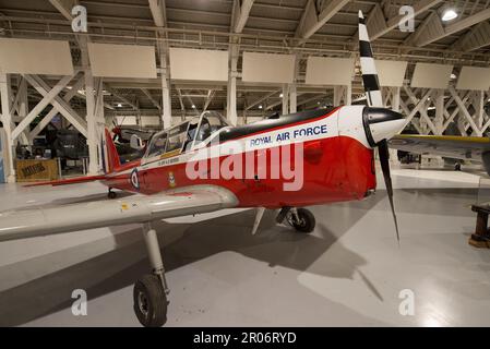 De Havilland Chipmunk-Trainingsflugzeug Stockfoto