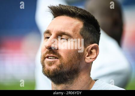 Paris, Frankreich. 30. April 2023. Lionel (Leo) MESSI von PSG während des Fußballspiels der französischen Meisterschaft Ligue 1 zwischen Paris Saint-Germain und FC Lorient am 30. April 2023 im Parc des Princes Stadion in Paris, Frankreich - Photo Matthieu Mirville/DPPI Credit: DPPI Media/Alamy Live News Stockfoto