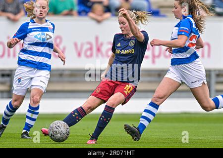 Zwolle, Niederlande. 07. Mai 2023. ZWOLLE, NIEDERLANDE - MAI 7: Nadine Noordam von Ajax während des niederländischen Azerion Eredivisie Vrouwen-Spiels zwischen PEC Zwolle und Ajax im MAC3PARK. Stadion am 7. Mai 2023 in Zwolle, Niederlande (Foto von Jan Mulder/Orange Pictures) Kredit: Orange Pics BV/Alamy Live News Stockfoto