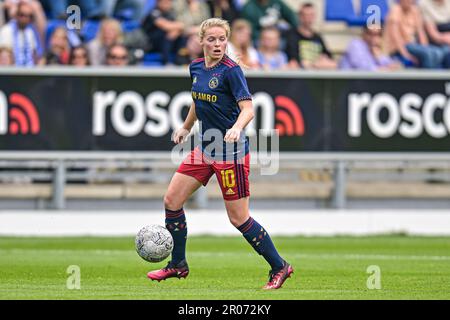 Zwolle, Niederlande. 07. Mai 2023. ZWOLLE, NIEDERLANDE - MAI 7: Nadine Noordam von Ajax während des niederländischen Azerion Eredivisie Vrouwen-Spiels zwischen PEC Zwolle und Ajax im MAC3PARK. Stadion am 7. Mai 2023 in Zwolle, Niederlande (Foto von Jan Mulder/Orange Pictures) Kredit: Orange Pics BV/Alamy Live News Stockfoto