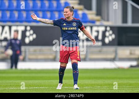 Zwolle, Niederlande. 07. Mai 2023. ZWOLLE, NIEDERLANDE - MAI 7: Sherida Spitse von Ajax während des niederländischen Azerion Eredivisie Vrouwen-Spiels zwischen PEC Zwolle und Ajax im MAC3PARK. Stadion am 7. Mai 2023 in Zwolle, Niederlande (Foto von Jan Mulder/Orange Pictures) Kredit: Orange Pics BV/Alamy Live News Stockfoto