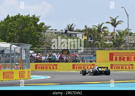 Miami, USA. 06. Mai 2023. MIAMI, Florida, USA 06. Mai 2023; Nick de VRIES, Team Scuderia Alpha Tauri, AT04, Honda RBPT, FIA Grand Prix of MIAMI Formula 1 in the Miami Gardens around the Dolphins American Football Stadium, F1 in den USA, gebührenpflichtiges Bild - Foto: © Paolo PEDICELLI/ATP Images (PEDICELLI Paolo/ATP/SPP) Foto Presse: SPP Sport Press Credit. Alamy Live News Stockfoto