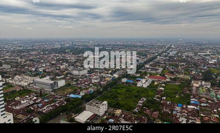 Medan ist die Hauptstadt und größte Stadt der indonesischen Provinz Nordsumatra, Indonesien. Stockfoto