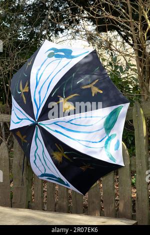 Blick in und um Waddesdon Manor Stockfoto