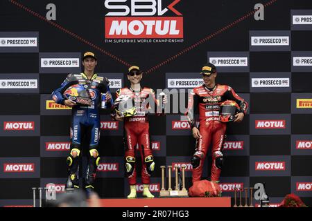 Barcellona, Spanien. 07. Mai 2023. Race2, World Superbike - SBK in Barcellona, Spanien, Mai 07 2023 Kredit: Independent Photo Agency/Alamy Live News Stockfoto