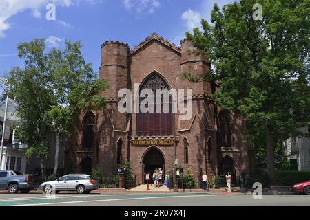 Salem Witch Museum, Washington Square, Salem, Massachusetts, USA Stockfoto