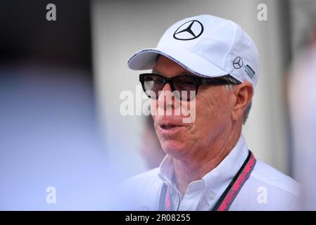 Miami, USA. 07. Mai 2023. Tommy Hilfiger (USA). 07.05.2023. Formel-1-Weltmeisterschaft, Rd 5, Miami Grand Prix, Miami, Florida, USA, Wettkampftag. Das Foto sollte wie folgt lauten: XPB/Press Association Images. Kredit: XPB Images Ltd/Alamy Live News Stockfoto