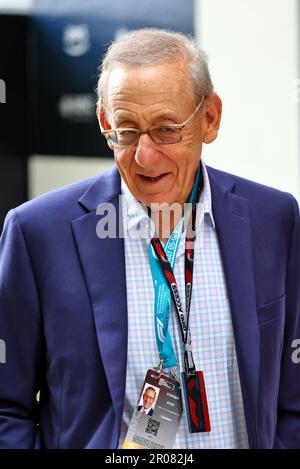 Miami, USA. 07. Mai 2023. Stephen Ross (USA) Related Companies Chairman, Miami Dolphins und Hard Rock Stadium Besitzer. 07.05.2023. Formel-1-Weltmeisterschaft, Rd 5, Miami Grand Prix, Miami, Florida, USA, Wettkampftag. Das Foto sollte wie folgt lauten: XPB/Press Association Images. Kredit: XPB Images Ltd/Alamy Live News Stockfoto