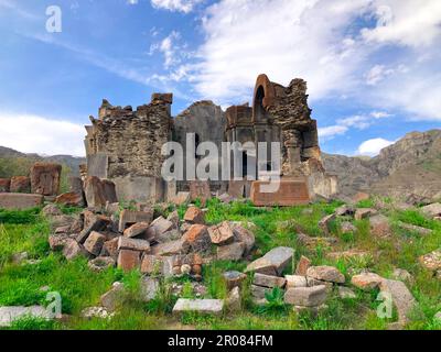 Kloster Arates, Dorf Arates in der Provinz Vayots Dzor Stockfoto