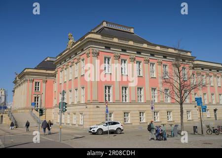 Neuer Landtag, Alter Markt, Potsdam, Brandenburg, Deutschland Stockfoto