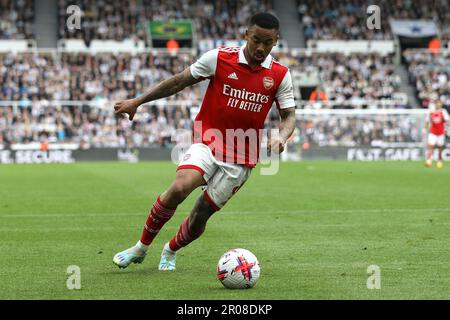 Gabriel Jesus von Arsenal während des Premier League-Spiels zwischen Newcastle United und Arsenal in St. James's Park, Newcastle, Sonntag, den 7. Mai 2023. Kredit: MI News & Sport /Alamy Live News Stockfoto