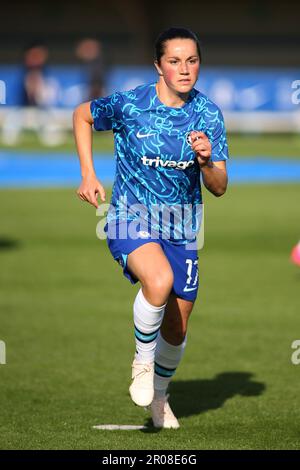 London, Großbritannien. 07. Mai 2023. London, Mai 7. 2023: Jessie Fleming (17 Chelsea) während des Barclays FA Womens Super League Spiels zwischen Chelsea und Everton United in Kingsmeadow, London, England. (Pedro Soares/SPP) Kredit: SPP Sport Press Photo. Alamy Live News Stockfoto
