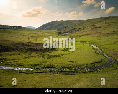 Auf dem Persembe-Plateau. Sommer ist Highland-Zeit. Schwarzmeerregion. Aybasti, Ordu Stadt, Türkei Stockfoto