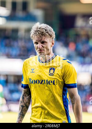 Randers, Dänemark. 07. Mai 2023. Daniel Wass (10) aus Broendby, GESEHEN während des Superliga-Spiels 3F zwischen Randers FC und Broendby IF im Cepheus Park in Randers. (Foto: Gonzales Photo/Alamy Live News Stockfoto