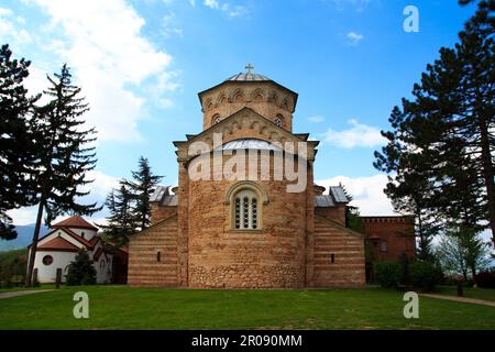 Kloster Zica bei Kraljevo in Serbien Stockfoto