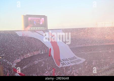 Buenos Aires, Argentinien. 07. Mai 2023. Monumental de Nunez Stadion Blick auf das Monumental de Nunez Stadion, während des Spiels zwischen River Plate und Boca Juniors, für die 15. Runde der argentinischen Meisterschaft 2023, diesen Sonntag, 07. 30761 $ (Luciano Bisbal/SPP) Guthaben: SPP Sport Press Photo. Alamy Live News Stockfoto