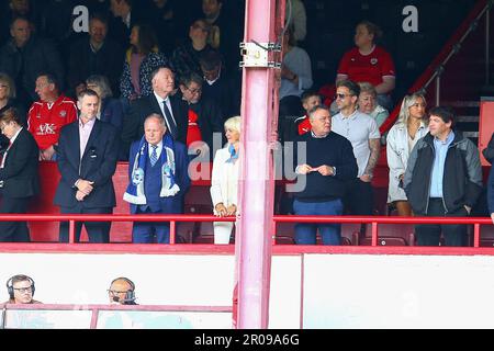 Oakwell Stadium, Barnsley, England - 7. Mai 2023 Barry Fry - vor dem Spiel Barnsley gegen Peterborough United, Sky Bet League One, 2022/23, Oakwell Stadium, Barnsley, England - 7. Mai 2023 Kredit: Arthur Haigh/WhiteRosePhotos/Alamy Live News Stockfoto