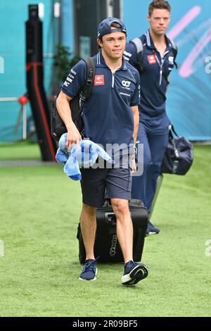 Miami, USA. 07. Mai 2023. MIAMI, Florida, USA 07. Mai 2023; #21, Nick de VRIES, NDL, Scuderia Alpha Tauri, FIA Grand Prix of MIAMI Formel 1 in den Miami Gardens rund um das Dolphins American Football Stadium, F1 in den USA, Renntag, gebührenpflichtiges Bild - Foto: © ATP images/Paolo PEDICELLI (PEDICELLI Paolo/ATP/SPP) Guthaben: SPP Sport Press Photo. Alamy Live News Stockfoto