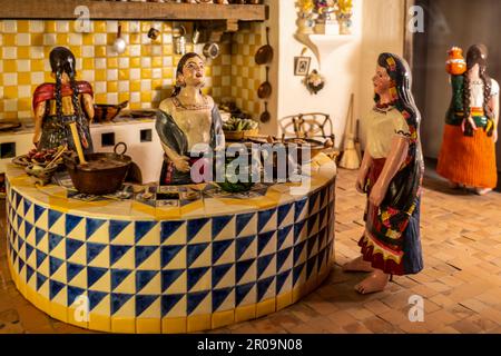 Museum of International Folk Art in Santa Fe, New Mexico Stockfoto