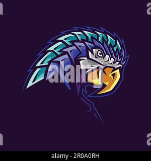 Papageienvogel-Illustration Stock Vektor