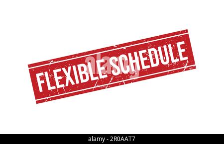 Gummistempel Mit Flexibler Planung. Flexible Planung – Darstellung Des Grunge Stamp Seal Vector Stock Vektor