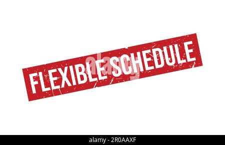 Gummistempel Mit Flexibler Planung. Flexible Planung – Darstellung Des Grunge Stamp Seal Vector Stock Vektor