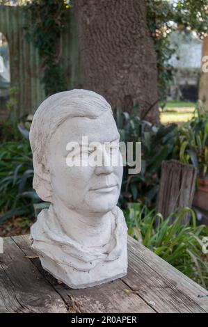 Die Künstlergemeinde Montsalvat wurde 1934 von Justus Jorgensen in Eltham, Melbourne, Australien, gegründet Stockfoto