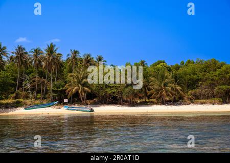 Einsamer Strand Hon Ron auf der Insel Phu Quoc, Vietnam, Asien Stockfoto