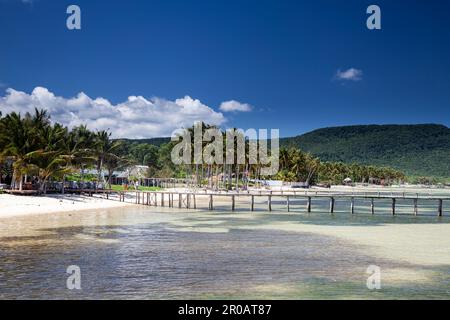 Ham Ninh-Beach, Insel Phu Quoc, Phu Quoc, Vietnam, Asien Stockfoto