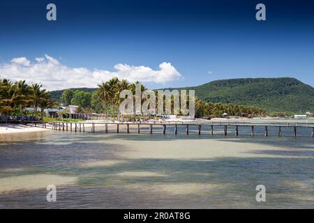 Ham Ninh-Beach, Insel Phu Quoc, Phu Quoc, Vietnam, Asien Stockfoto