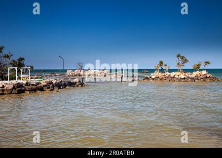 Rocks Beach Boutique Resort, Phu Quoc Insel, Phu Quoc, Vietnam, Asien Stockfoto