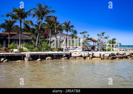 Rocks Beach Boutique Resort, Phu Quoc Insel, Phu Quoc, Vietnam, Asien Stockfoto