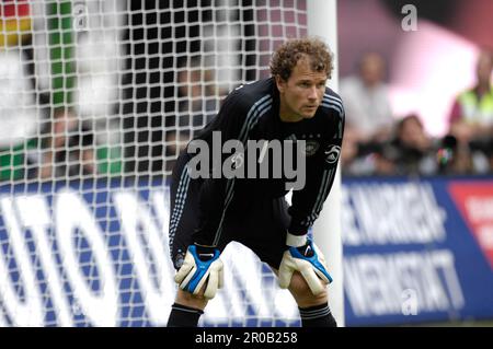 Jens Lehmann im Tor.Fußball Länderspiel Freundschaftsspiel Deutschland - Weißrussland 2:2, 27.5.2008 Stockfoto