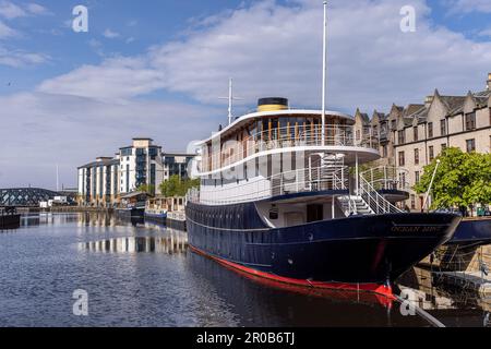 Ein Spaziergang um Leith Stockfoto