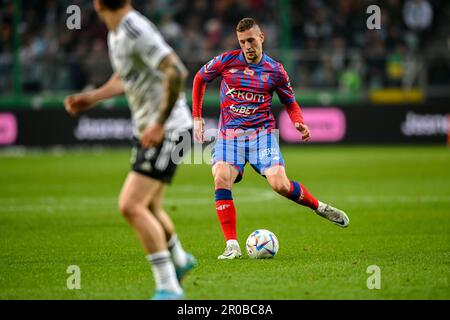 WARSCHAU, POLEN - 1. APRIL 2023: T-Mobile Ekstraklasa Legia Warszawa - Rakow Czestochowa o/p: Stockfoto